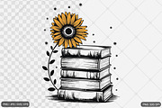 Sunflower SVG PNG Design Bundle, an Illustration by Actual Pixel (Thumbnail 3 of 30)