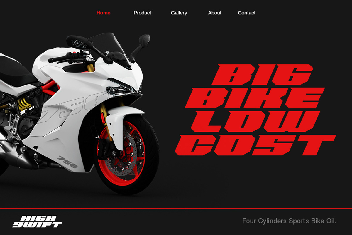 High Swift - Racing Font, a Sans Serif Font by Variatype (Photo 4 of 8)