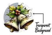 Whimsical Christmas Clipart, an Illustration by Pixels.Craft (Thumbnail 2 of 6)