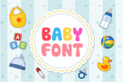 Baby Font, a Symbol Font by OWPictures (Thumbnail 1 of 5)