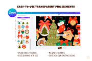Christmas Decor Clipart Bundle, a Seasonal Illustration by vik.stock (Thumbnail 6 of 8)
