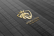 Royal Lion Logo Design, a Branding & Logo Template by YUDesignStore (Thumbnail 4 of 9)