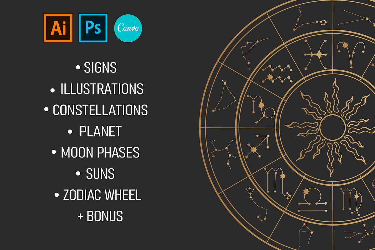 Zodiac collections, an Illustration by LogvinArt (Photo 2 of 15)
