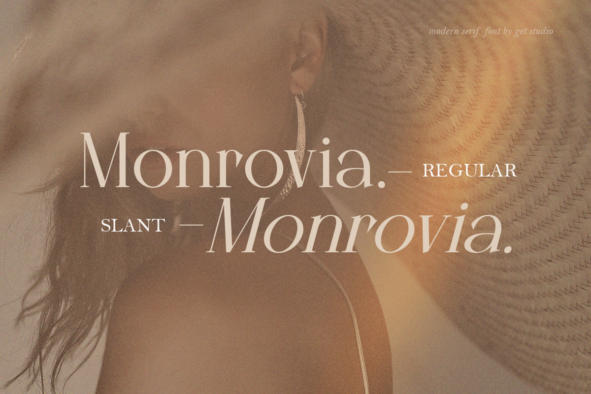 Monrovia - Modern Serif Font, a Serif Font by Get Studio (Photo 5 of 16)