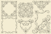 Frames and Borders Decorative vector, an Object Graphic by Samira (Thumbnail 5 of 6)