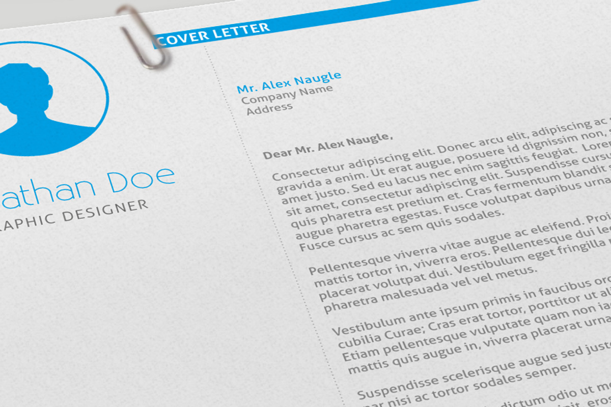 Resume, Cover Letter & Portfolio, a Resume Template by Imagine Design (Photo 4 of 4)