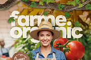 Organic Farming Flyer Template, a Flyer Template by grafilker (Thumbnail 2 of 2)