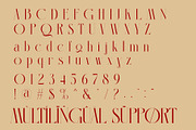 Qagiste Elegant Ligature Serif, a Serif Font by Alfinart (Thumbnail 8 of 10)