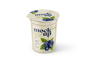 Yogurt Cup Mockup Set | Packaging, a Cups & Container Mockup by Deeplab (Thumbnail 18 of 19)