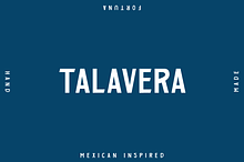 Talavera: Sans Serif Display Font