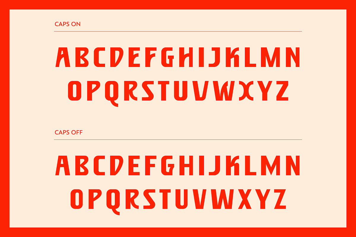 BDC Spritz Display font, a Font by Brethrendesignco (Photo 2 of 4)