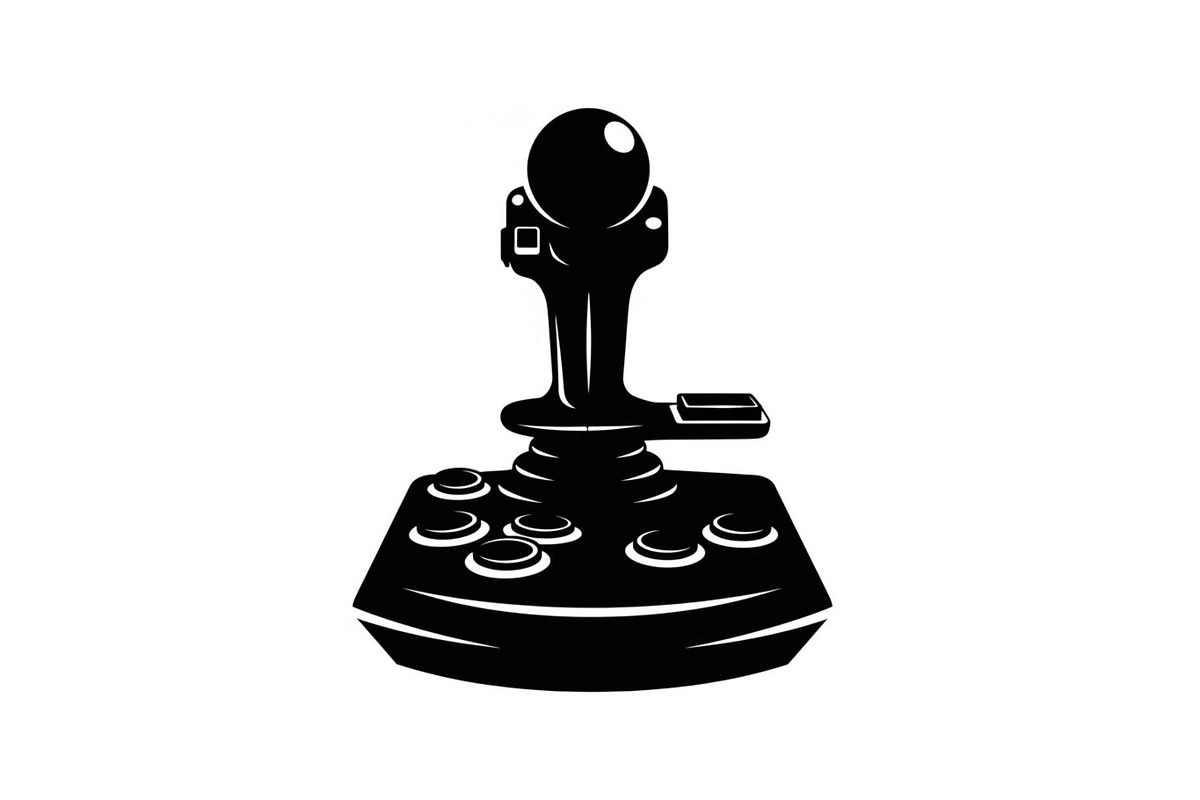 50 Retro Gaming Joystick Vector Bund, an Illustration by Creativeshirt (Photo 41 of 51)
