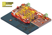 Isometric city map elements, an Object Graphic by tele52 (Thumbnail 63 of 72)