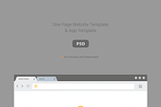 Spark - Website & App Template PSD, an App Template by Rob Designs (Thumbnail 3 of 3)