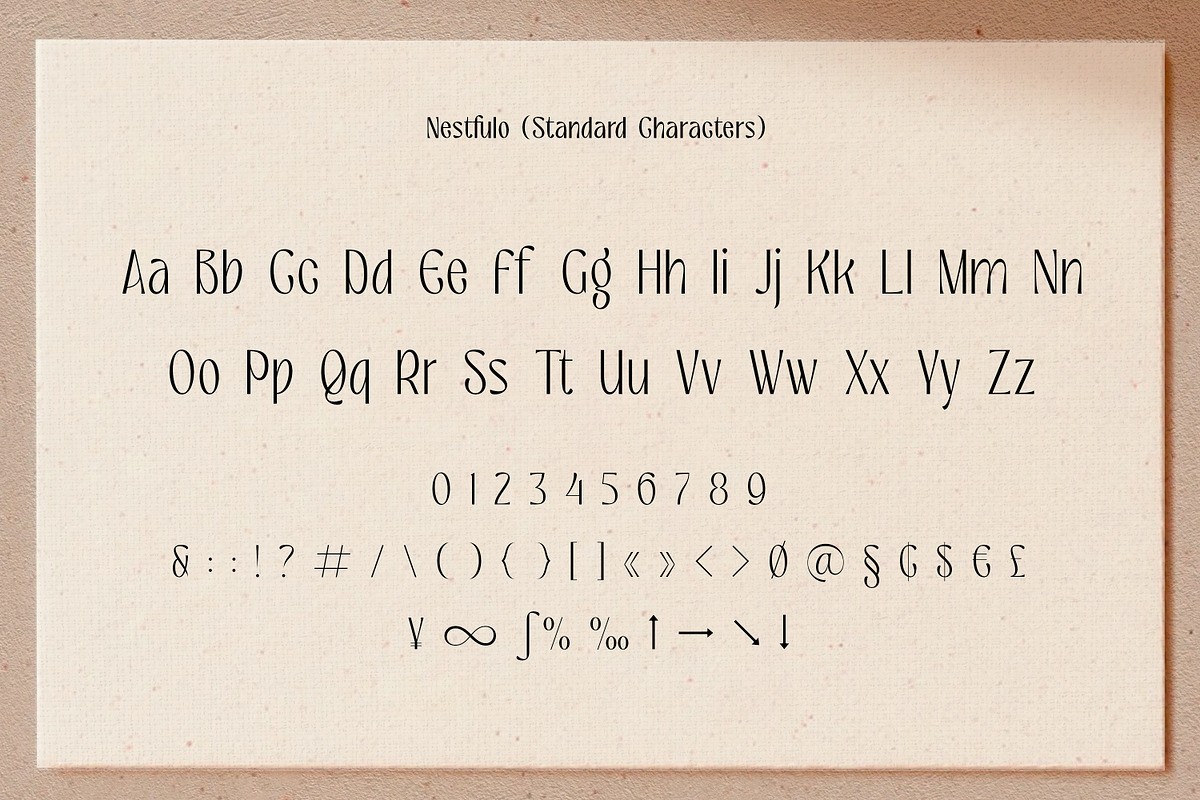 Nestfulo – Luxurious Display Font, a Font by Ekahermawan (Photo 12 of 15)