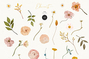 Bohemian Flower Collection, an Illustration by annartdreams (Thumbnail 10 of 11)
