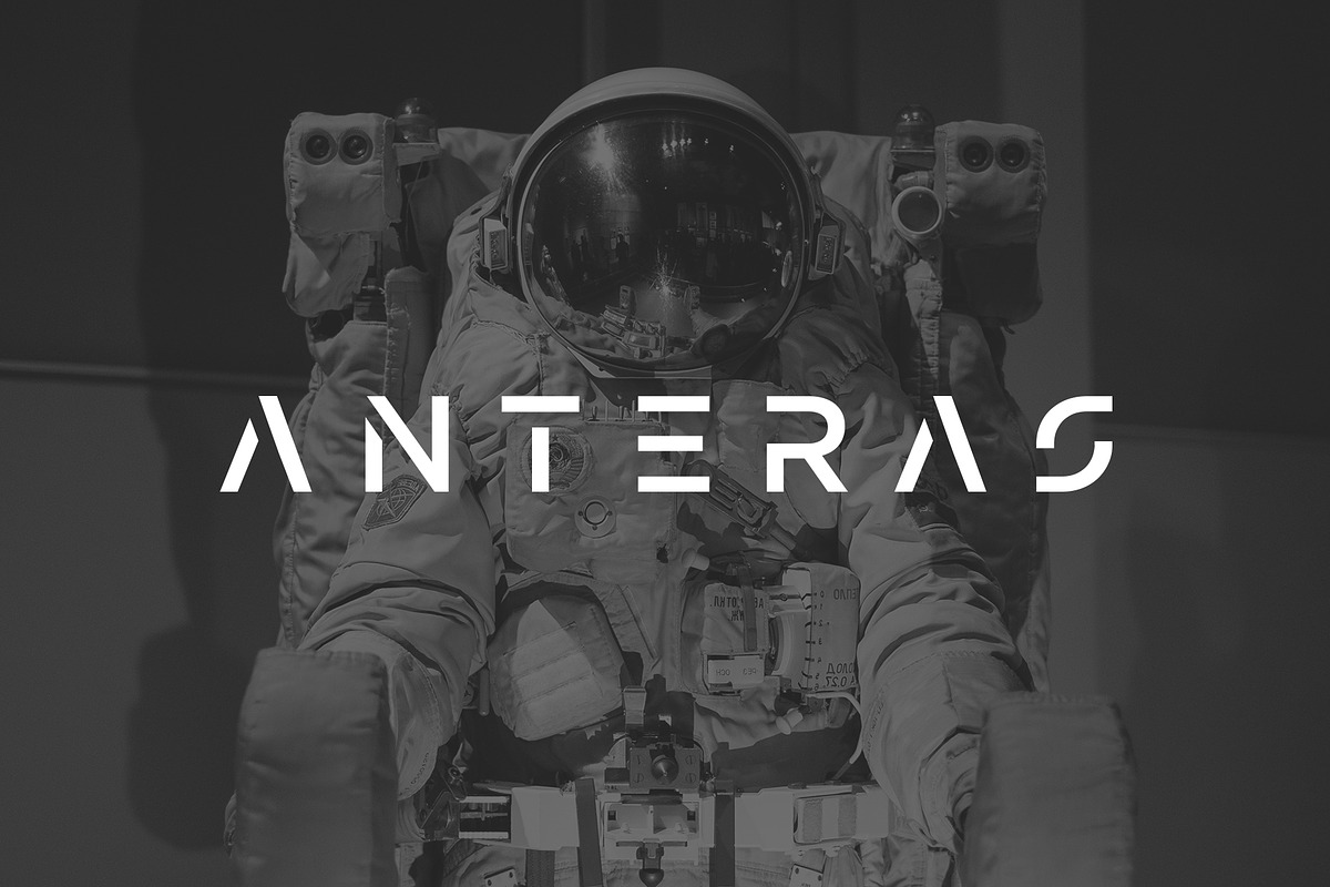 Anteras Font preview 2