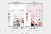 Business Brand Board Editable Kit, a Stationery Template by BRANDcontent (Thumbnail 5 of 6)