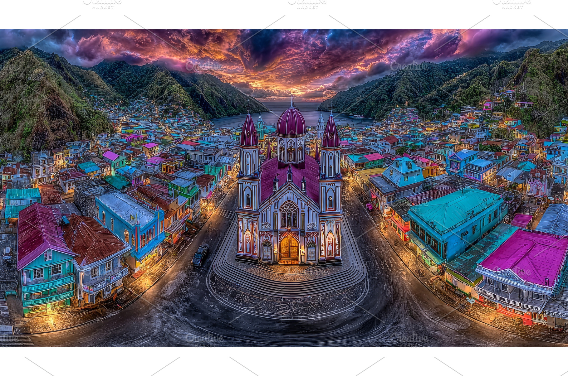 The town of Puruándiro in, an Architecture Photo by ZinetroN