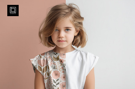 Summer Kids T-Shirt Mockup PSD, a Shirt Mockup by 1001 mockups