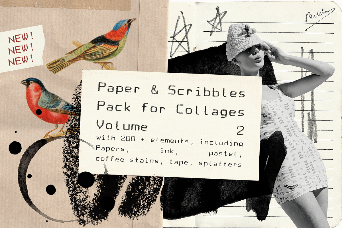 Ultimate Collage Creator Bundle, an Object Graphic by Ana's Fonts (Photo 4 of 14)