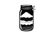 Layered Mason Jar Ingredients Bundle, an Illustration by yasushie (Thumbnail 12 of 31)