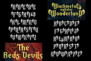 Agitator Blackletter Font, a Blackletter Font by madeDeduk (Thumbnail 4 of 10)