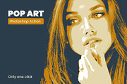 Pop Art Photoshop Action, an Action Add-On by PSD Action (Thumbnail 11 of 11)