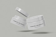 Cream Jar Mockup, a Packaging Mockup by Pexelcorner (Thumbnail 5 of 5)