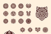 Celtic Symbols Collection, a Decorative Illustration by Creative Stall (Thumbnail 8 of 9)