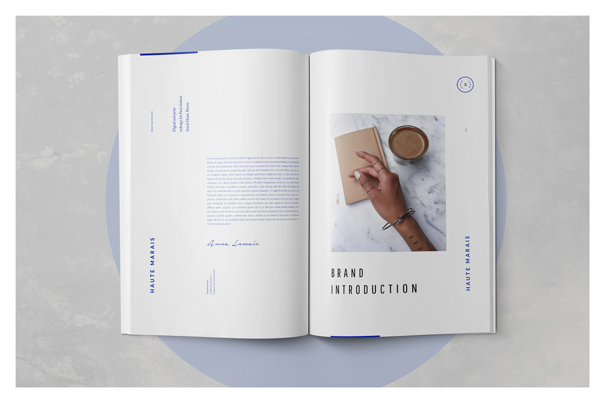 Marais Guidelines & Brand Sheet, a Brochure Template by Studio Standard (Photo 6 of 14)