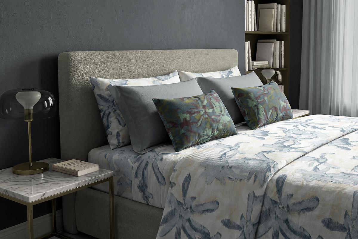 Blossom Floral Ikat Pattern, a Pattern Graphic by JESSIE BLOOM STUDIO (Photo 4 of 6)