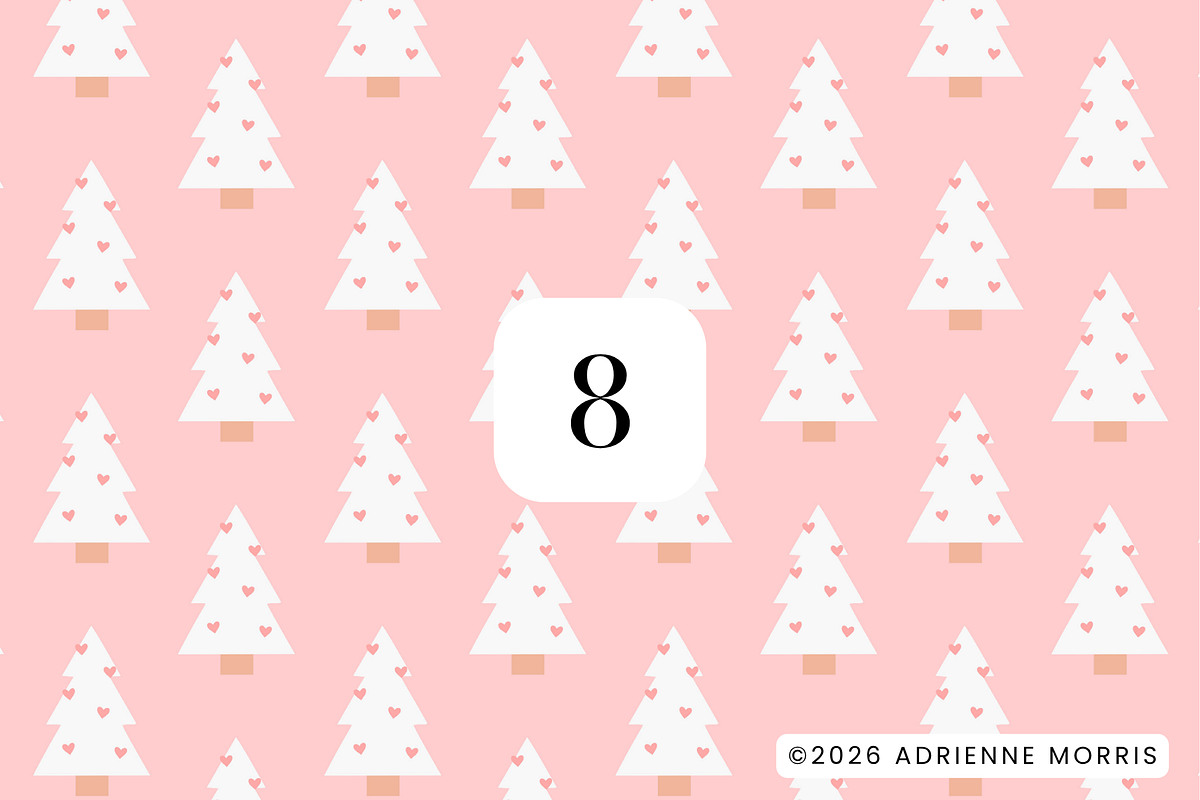 8 Cute Christmas Seamless Patterns, a Pattern Graphic by Adrienne Morris (Photo 9 of 9)