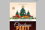 Christmas Flyer Layout, a Flyer Template by MightyDesign (Thumbnail 2 of 8)