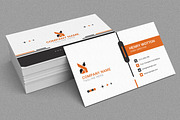 Minimal Business Card, a Business Card Template by MightyDesign (Thumbnail 1 of 6)