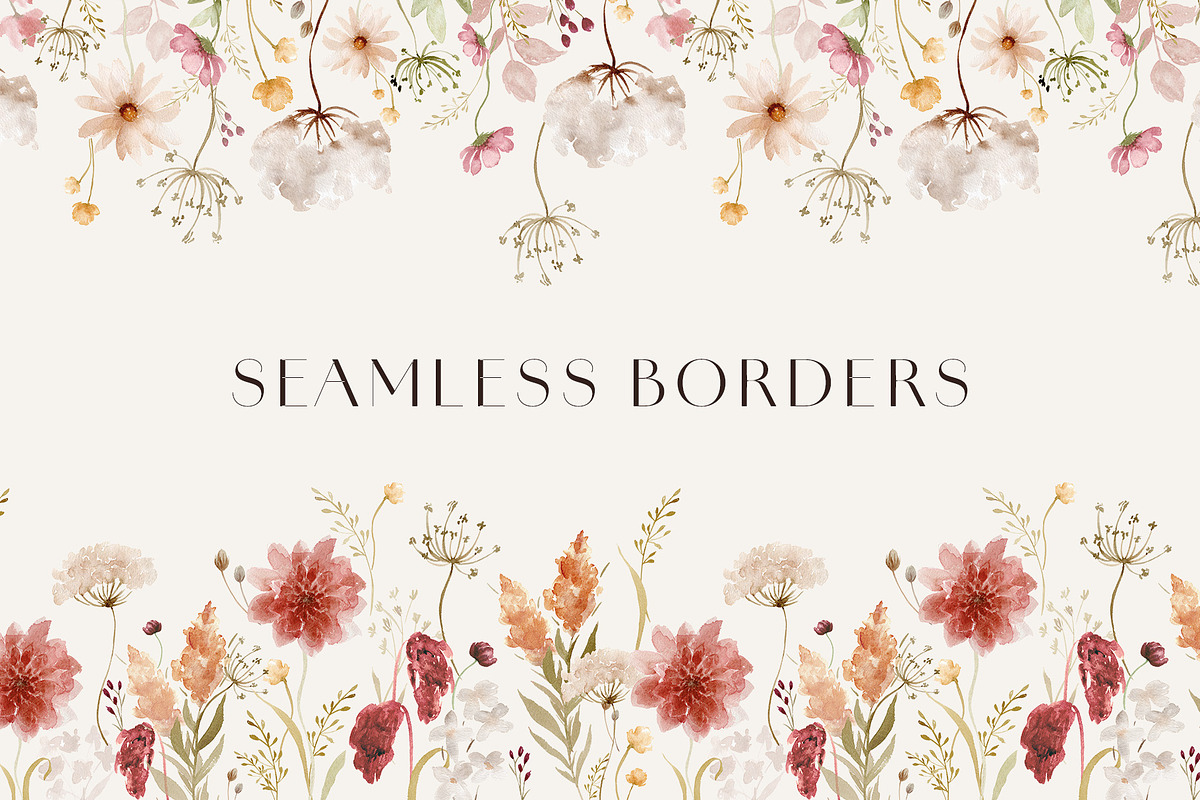 Autumn Wildflower Watercolors, a Decorative Illustration by Liliia Polos Illustration (Photo 7 of 12)