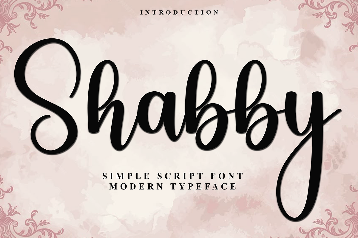 Shabby, a Handwritten Font by InermediaSTUDIO (Photo 1 of 7)