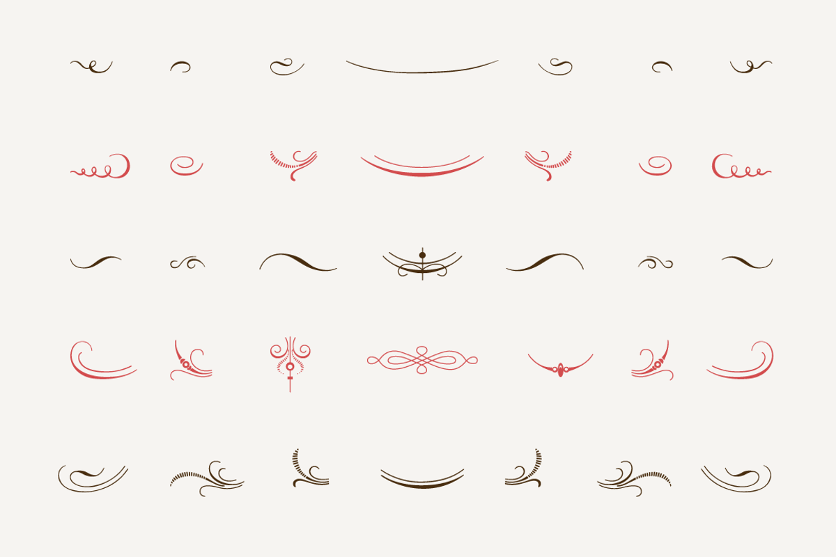 Pen Strokes Set N°3, an Illustration by Webalys (Photo 2 of 5)