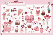 Valentine's day romantic collection, an Object Graphic by VirinaDesign (Thumbnail 2 of 10)