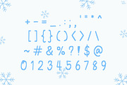 Frostie Ink | Handwritten font, a Handwritten Font by LivelyAutumn11.11 (Thumbnail 3 of 5)