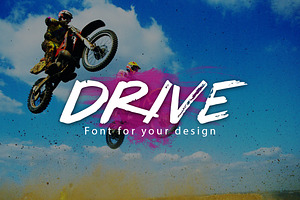 Drive font