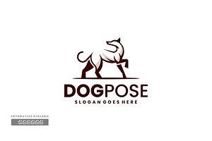 Dog Simple Mascot Logo, a Branding & Logo Template by ivan_artnivora