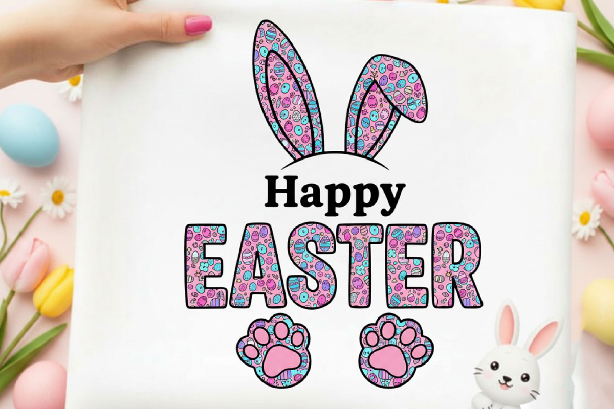 Happy Easter Bunny PNG, Preppy, an Illustration by Designking (Photo 2 of 6)