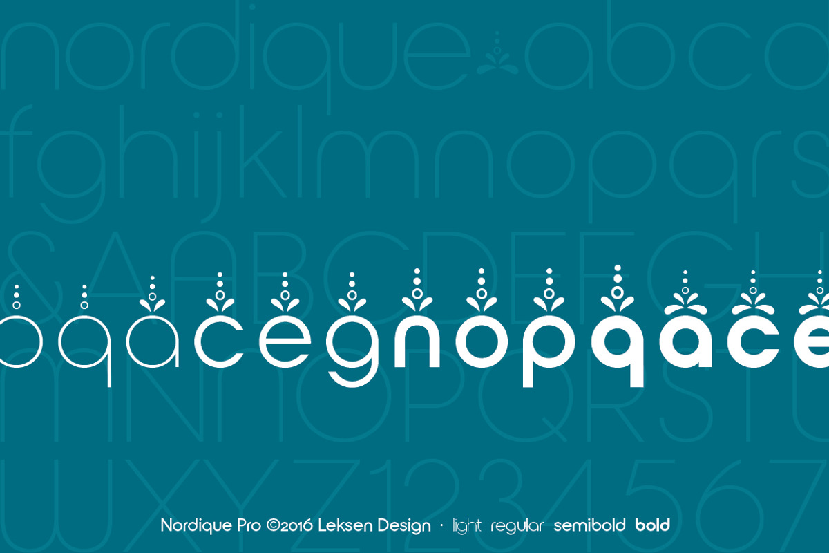 Nordique Pro Bold, a Sans Serif Font by Leksen Design (Photo 3 of 3)