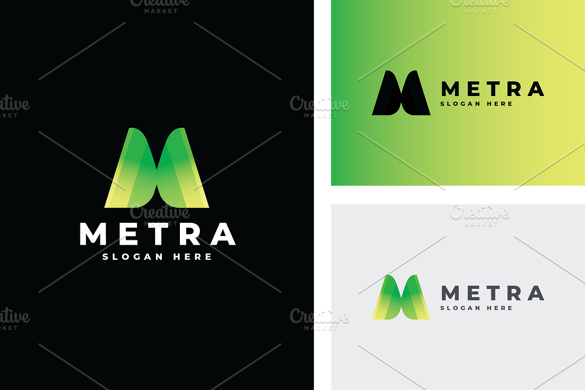 Metra Letter M Logo, a Branding & Logo Template by Design_Planet (Photo 1 of 3)