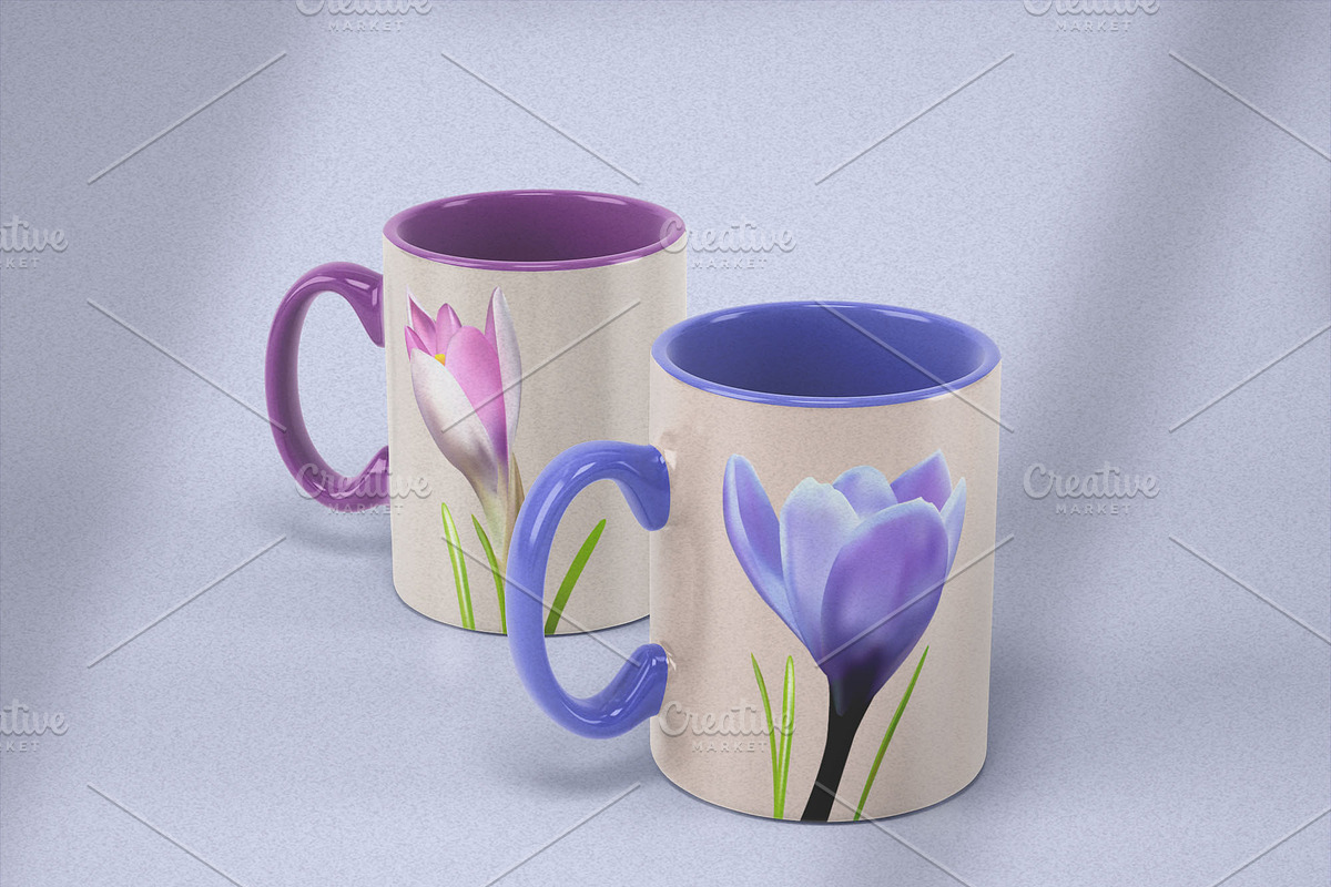 Snowdrops vector set, a Pattern Graphic by Sam2211 (Photo 5 of 8)