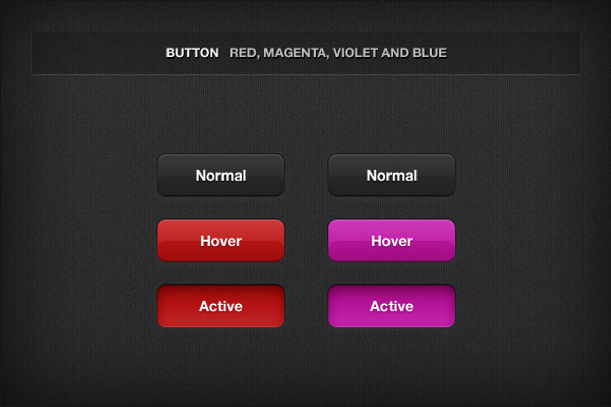 Hot and Shining Buttons, a Templates & Theme by Riccardo Anelli