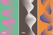 3D Liquid Shapes for Branding & Web, a Wallpaper Graphic by hkmonir (Thumbnail 2 of 3)