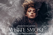 White Smoke Photoshop Overlays, a Plug-in Add-On by FixThePhoto (Thumbnail 1 of 34)