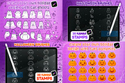 Procreate Halloween Bundle Brushes, a Brush Add-On by InkPrintsTattoo (Thumbnail 2 of 6)